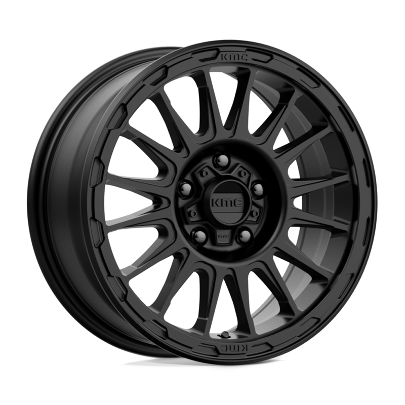 KMC KM542 IMPACT Black wheel
