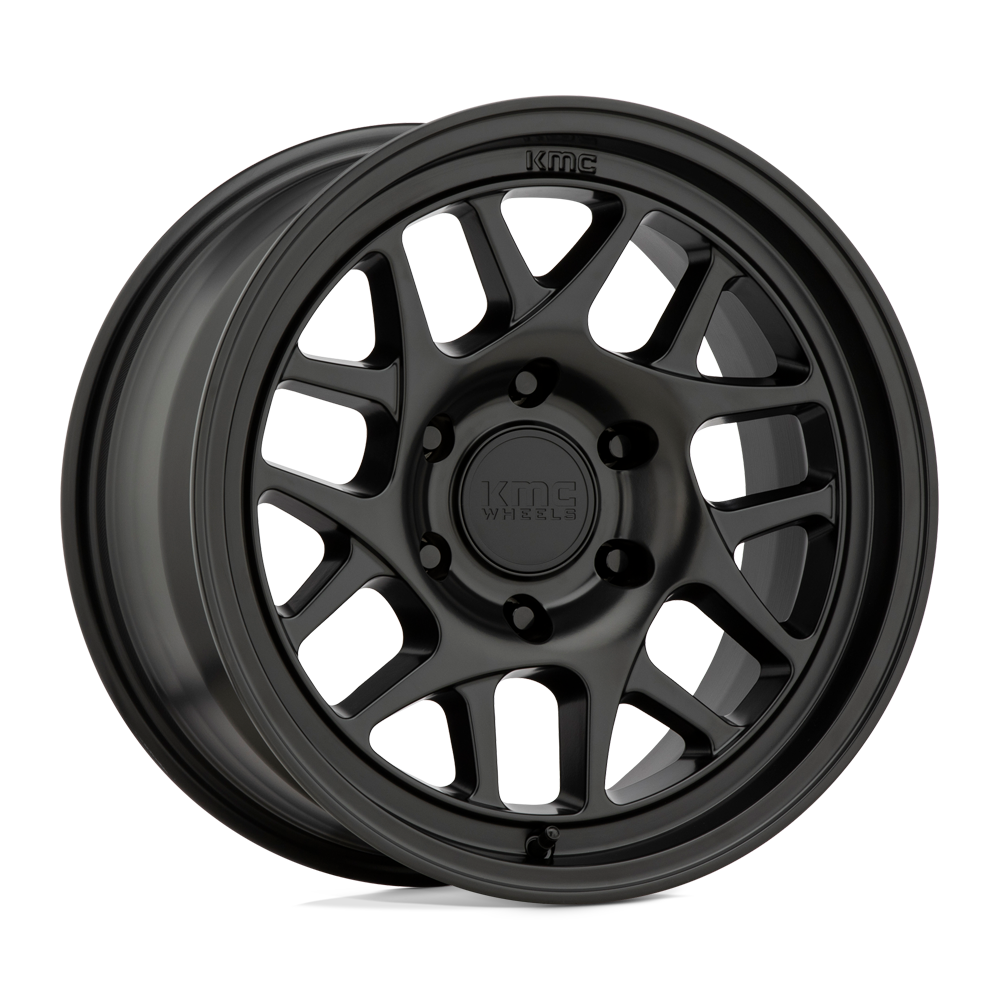 KMC KM717 BULLY OL Black wheel