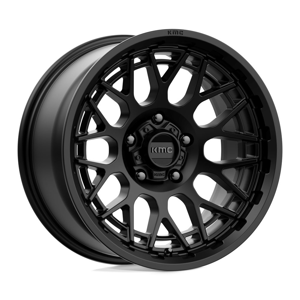 KMC KM722 TECHNIC Black wheel