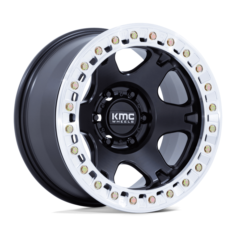 KMC KM238 VI BEADLOCK Black wheel