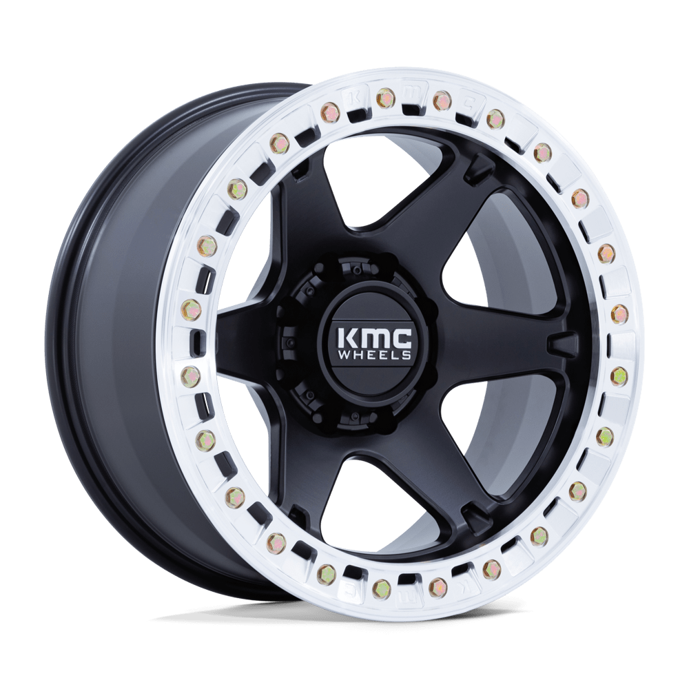 KMC KM238 VI BEADLOCK Black wheel