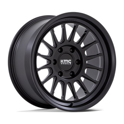 KMC KM447 IMPACT FORGED Black wheel