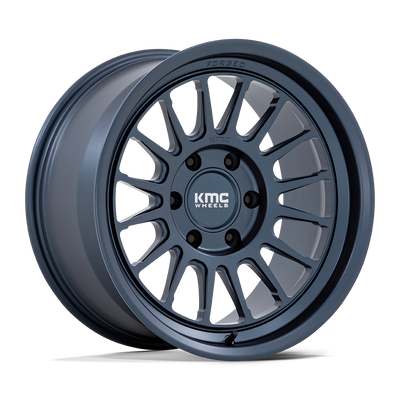 KMC KM447 Blue wheel
