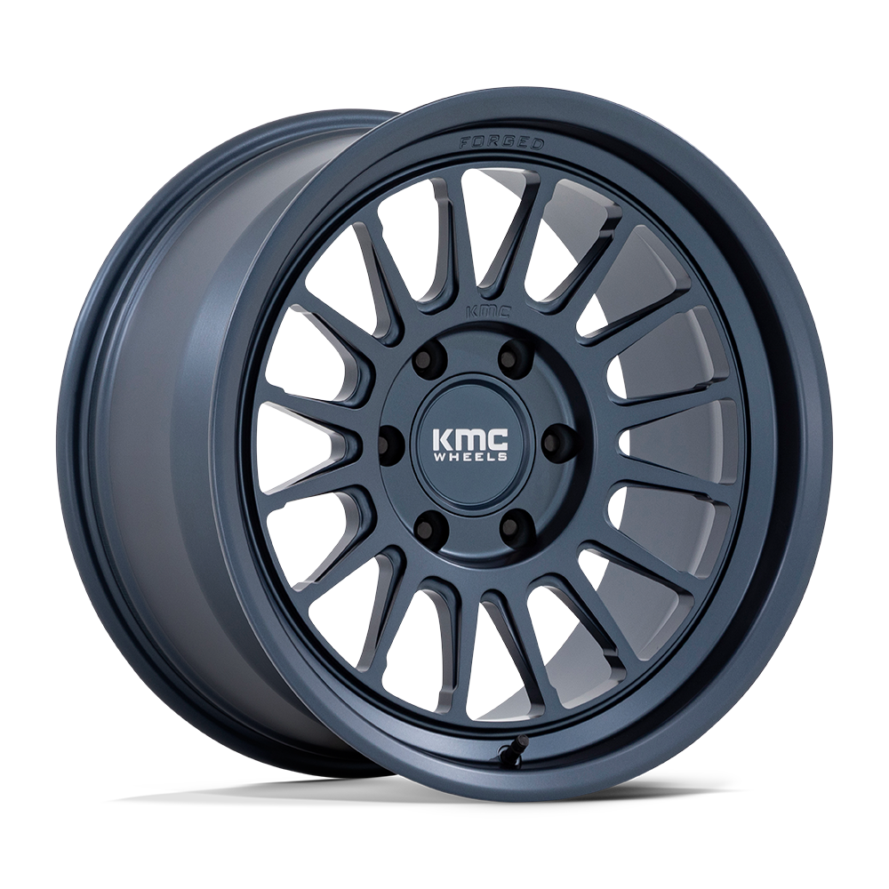 KMC KM447 Blue wheel