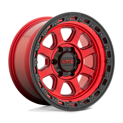KMC KM548 Red wheel