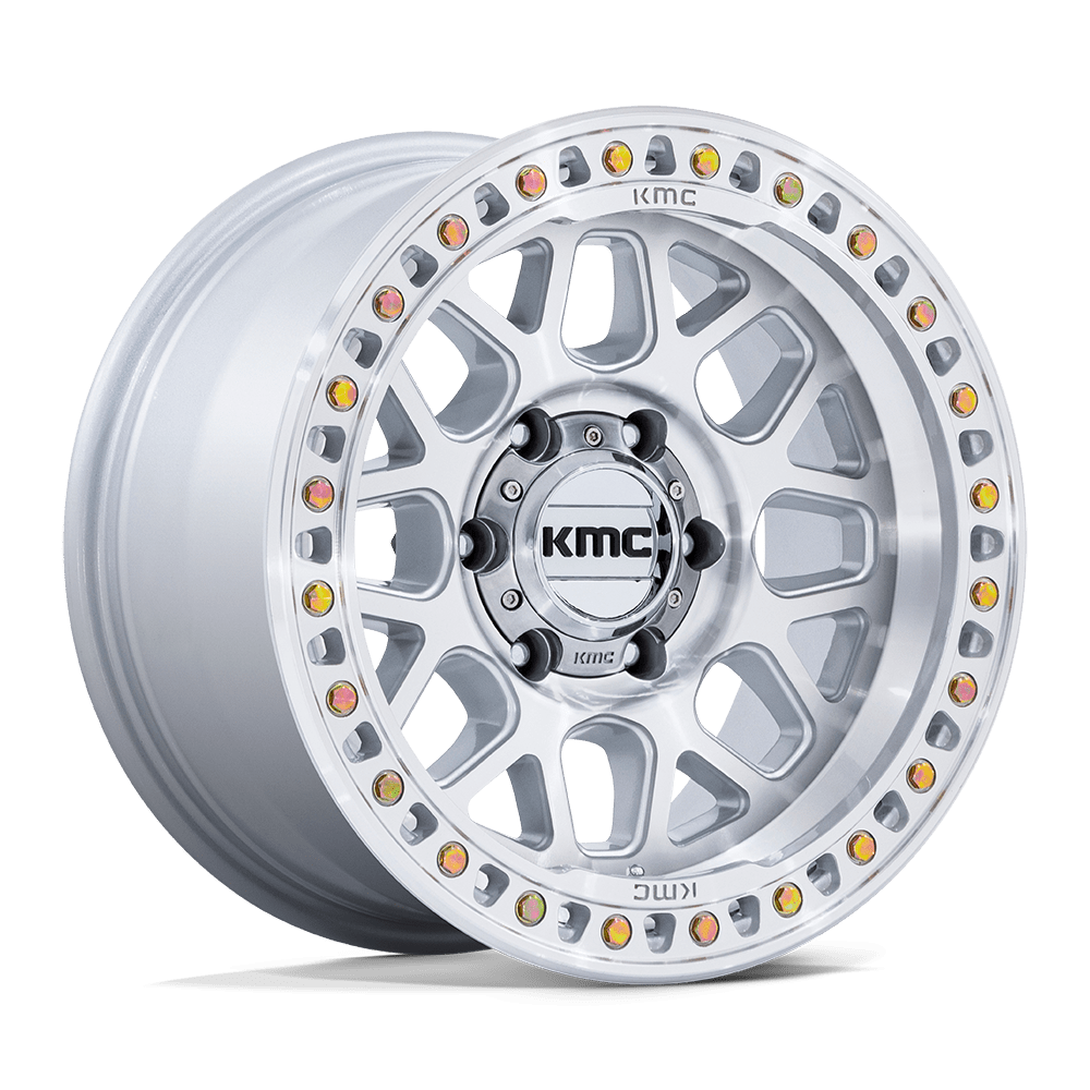 KMC KM549 GRS Silver wheel
