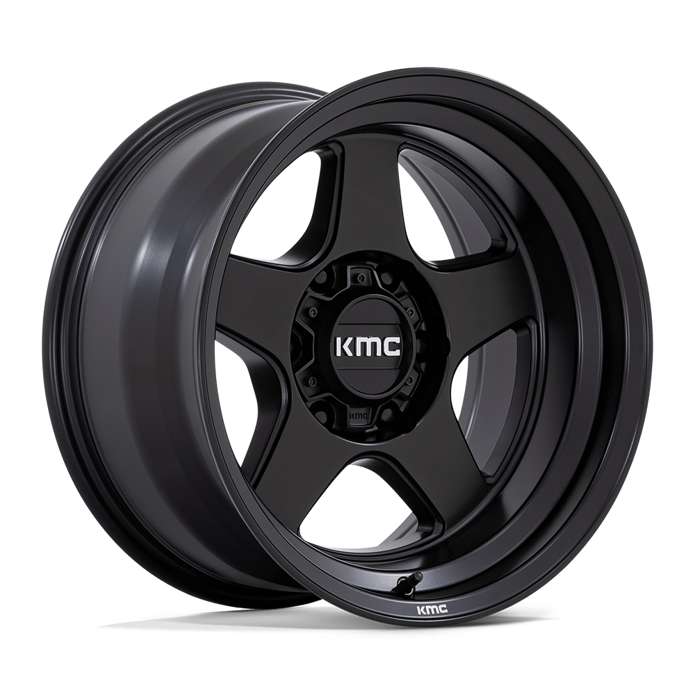 KMC KM728 LOBO Black wheel