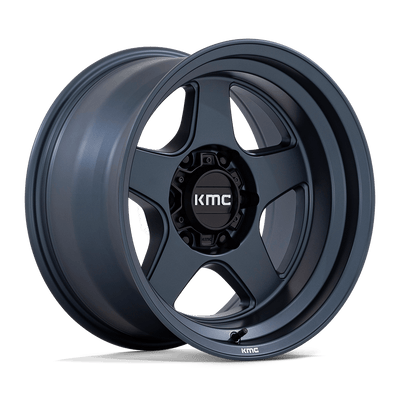 KMC KM728 LOBO Blue wheel