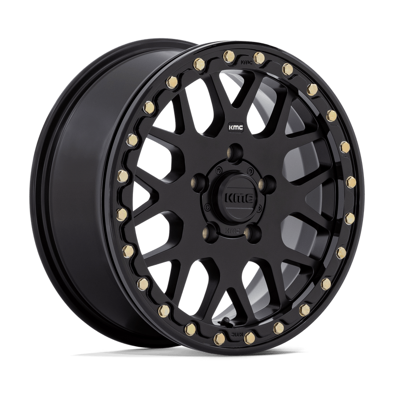 KMC Powersports KS235 GRENADE BEADLOCK Black wheel