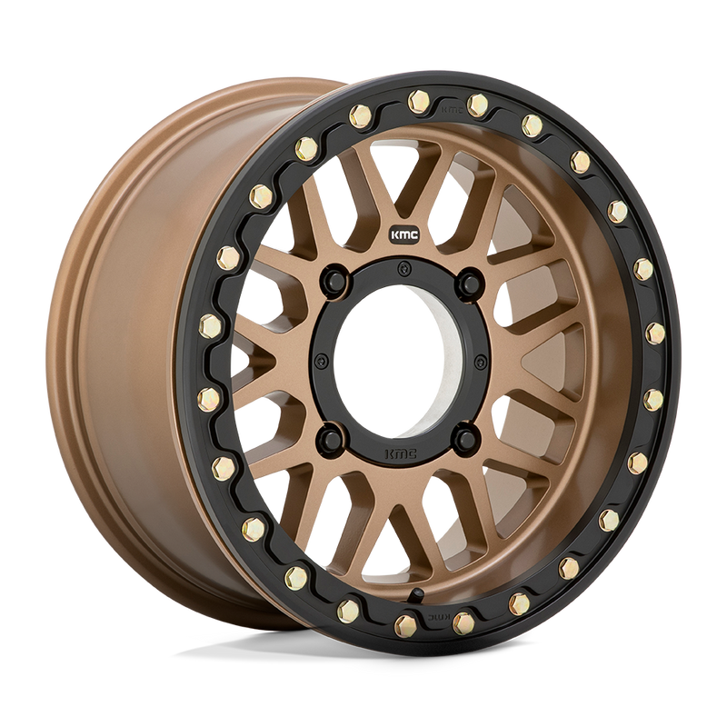 KMC Powersports KS235 GRENADE BEADLOCK Bronze wheel