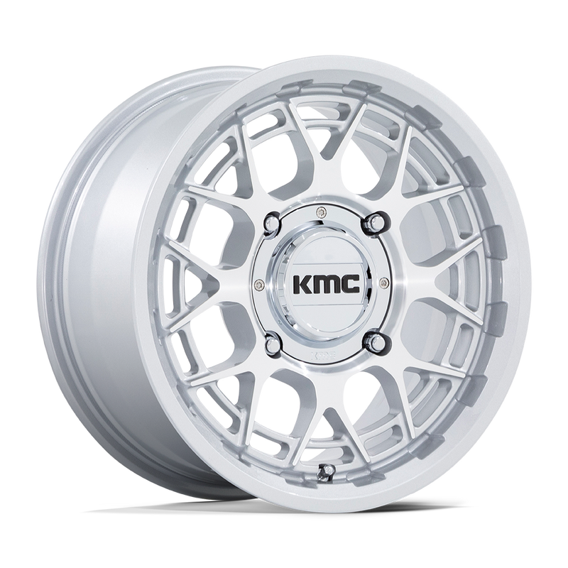 KMC Powersports KS139 TECHNIC UTV Silver wheel