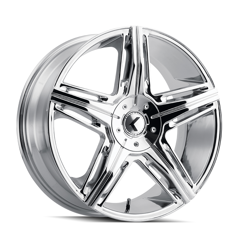 Kraze HYPE KR158 Chrome wheel