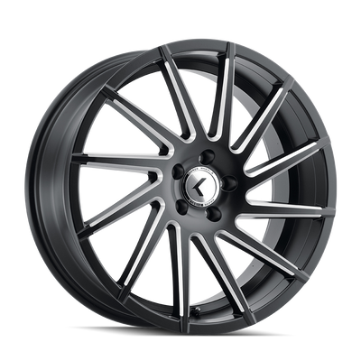Kraze SPINNER KR181 Gloss Black Milled wheel