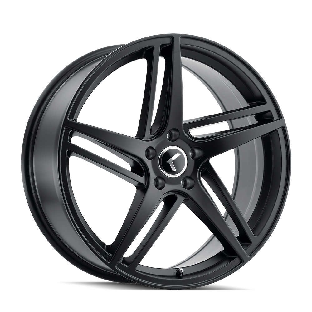 Kraze MILANO KR195 Satin Black wheel