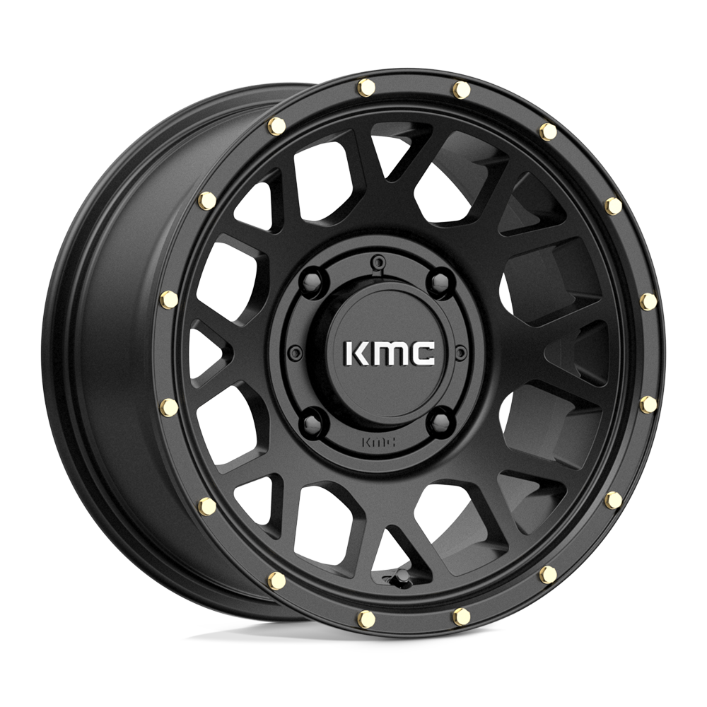 KMC Powersports KS135 GRENADE Black wheel