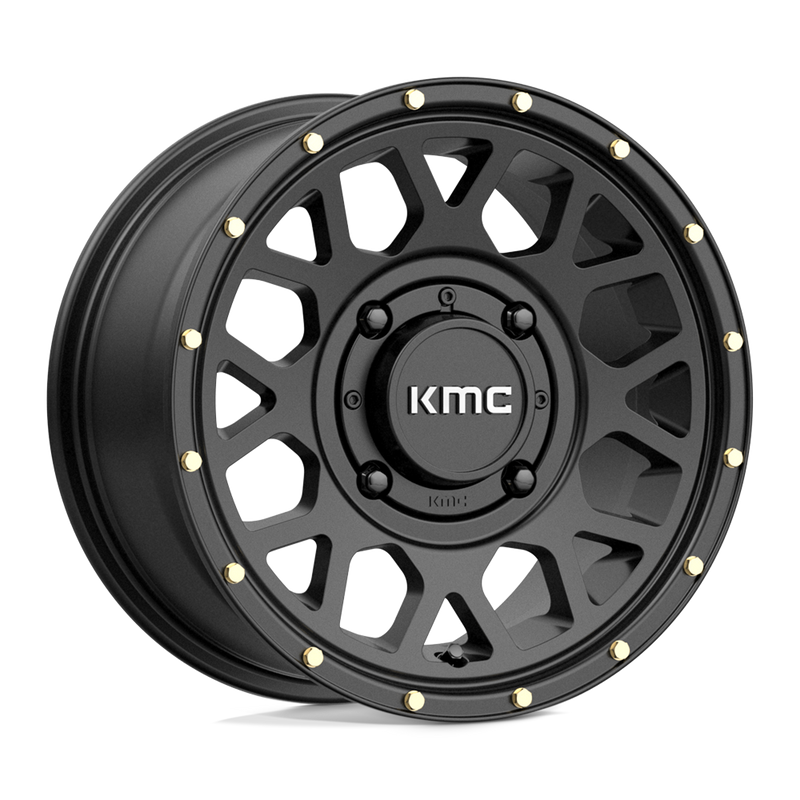 KMC Powersports KS135 GRENADE Black wheel