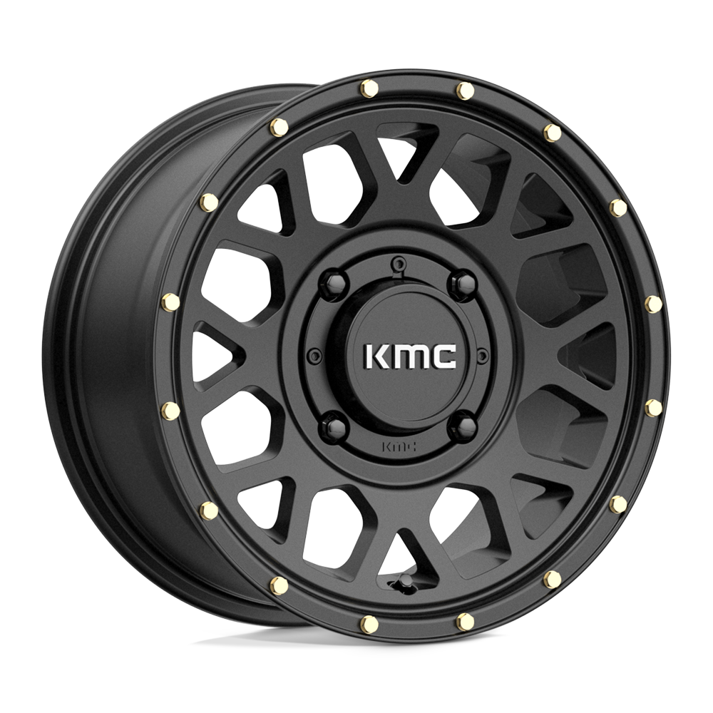 KMC Powersports KS135 GRENADE Black wheel