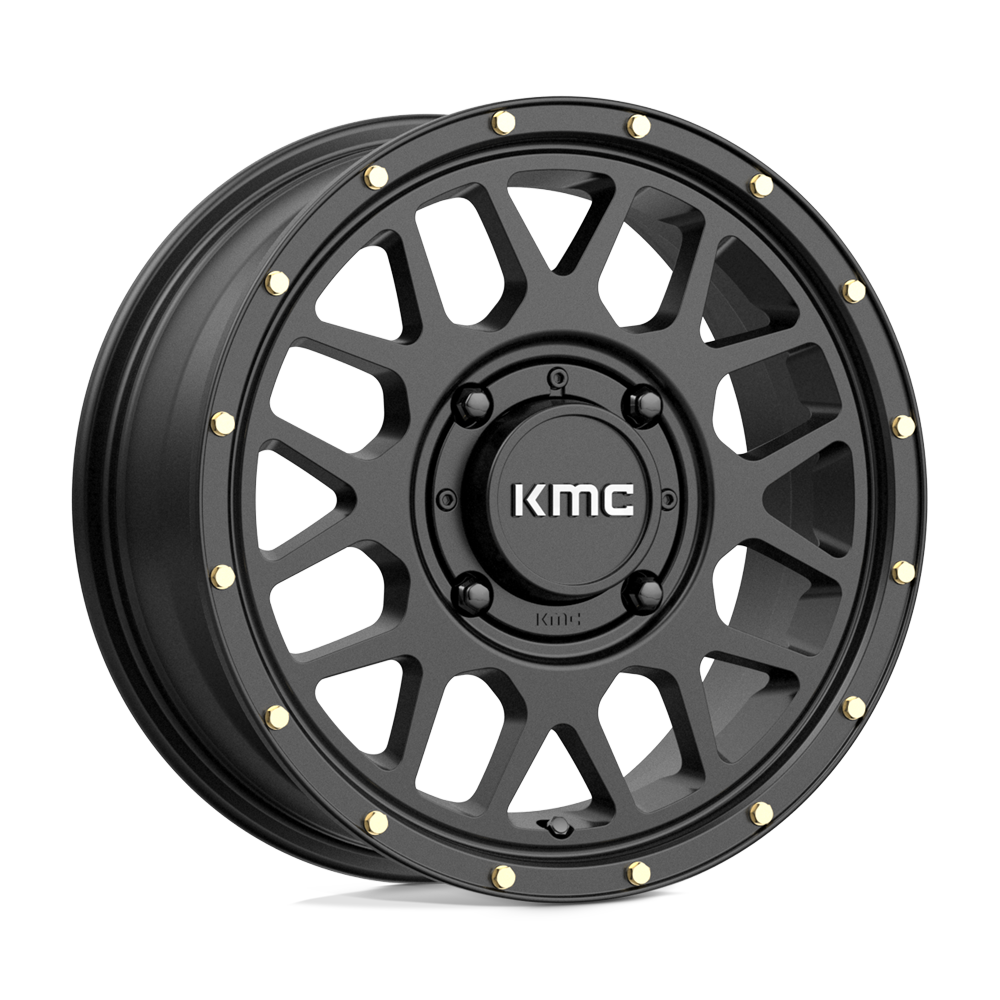 KMC Powersports KS135 GRENADE Black wheel