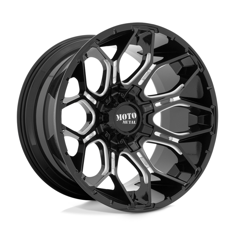 Moto Metal MO808 SNIPER Black wheel