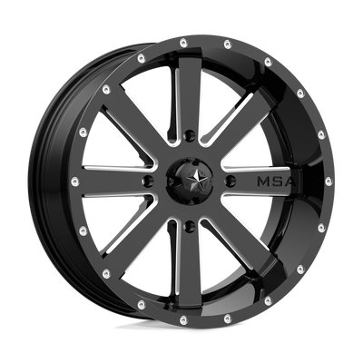 MSA Offroad Wheels M34 FLASH Black wheel