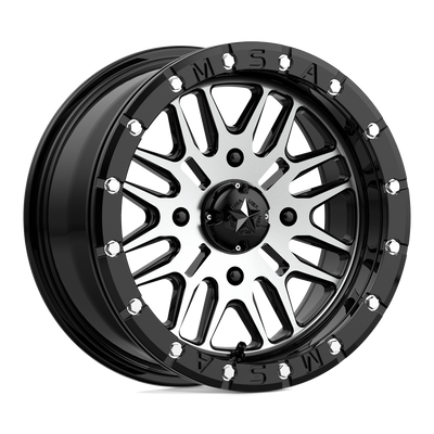 MSA Offroad Wheels M37 BRUTE BEADLOCK Black wheel