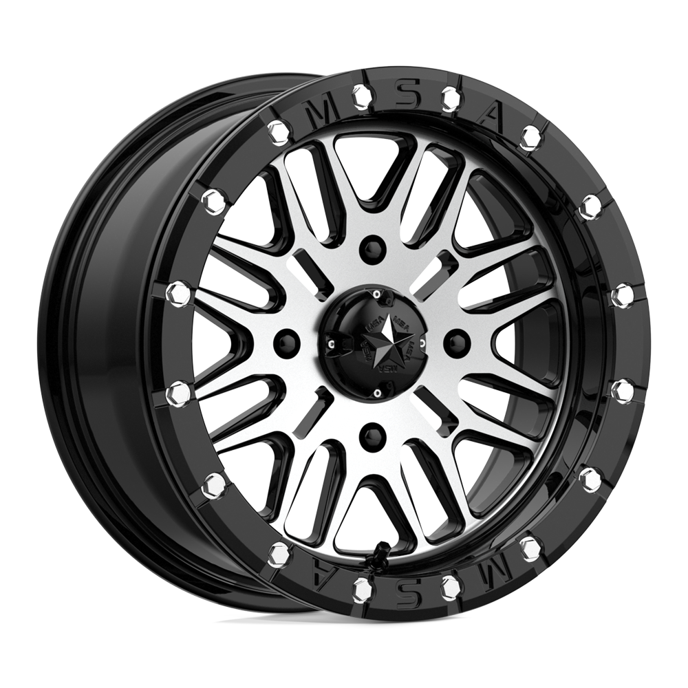 MSA Offroad Wheels M37 BRUTE BEADLOCK Black wheel