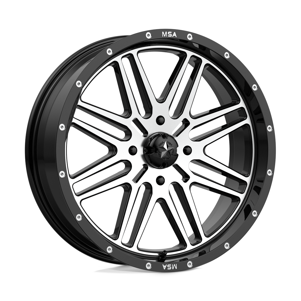 MSA Offroad Wheels M38 BRUTE Black wheel