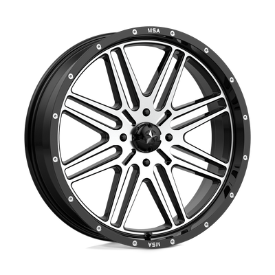 MSA Offroad Wheels M38 BRUTE Black wheel