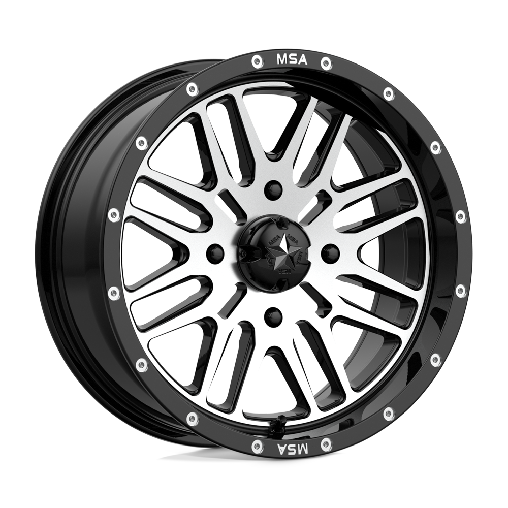 MSA Offroad Wheels M38 BRUTE Black wheel