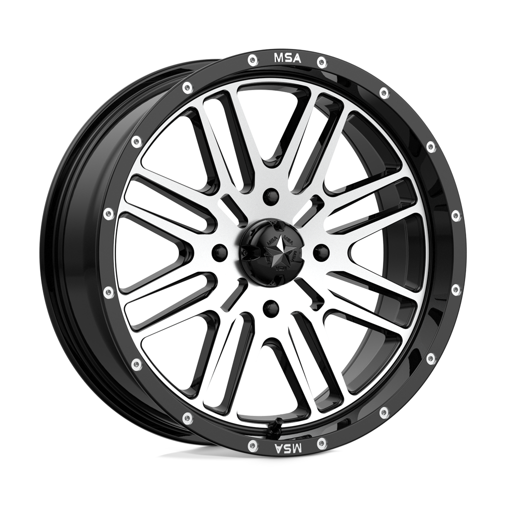 MSA Offroad Wheels M38 BRUTE Black wheel