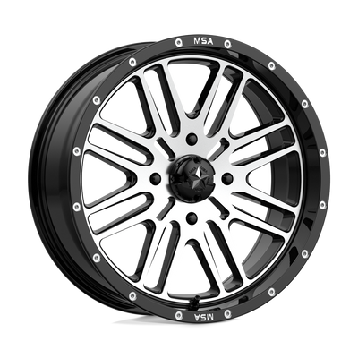 MSA Offroad Wheels M38 BRUTE Black wheel
