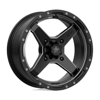 MSA Offroad Wheels M39 CROSS Black wheel
