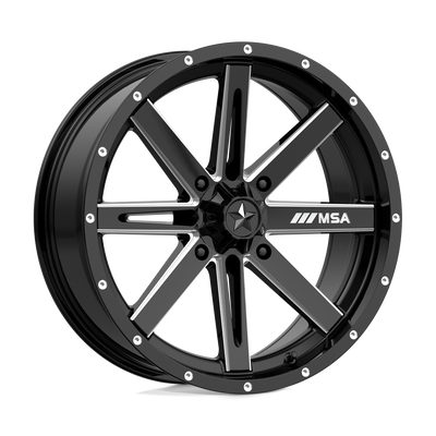 MSA Offroad Wheels M41 BOXER Black wheel