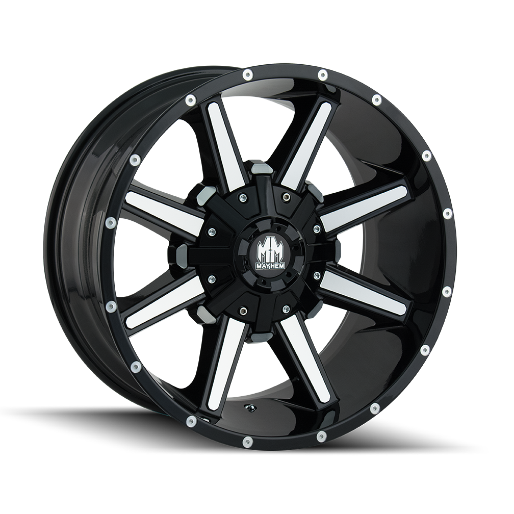 Mayhem ARSENAL 8104 Gloss Black Machined wheel