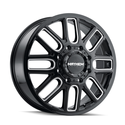 Mayhem COGENT DUALLY 8107D Gloss Black Milled wheel