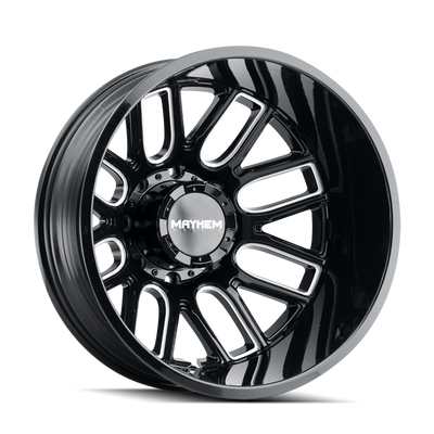 Mayhem COGENT DUALLY 8107D Gloss Black Milled wheel