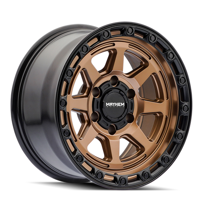 Mayhem RIDGELINE 8306 Satin Bronze wheel