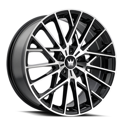 Mazzi JINX 378 Gloss Black Machined wheel