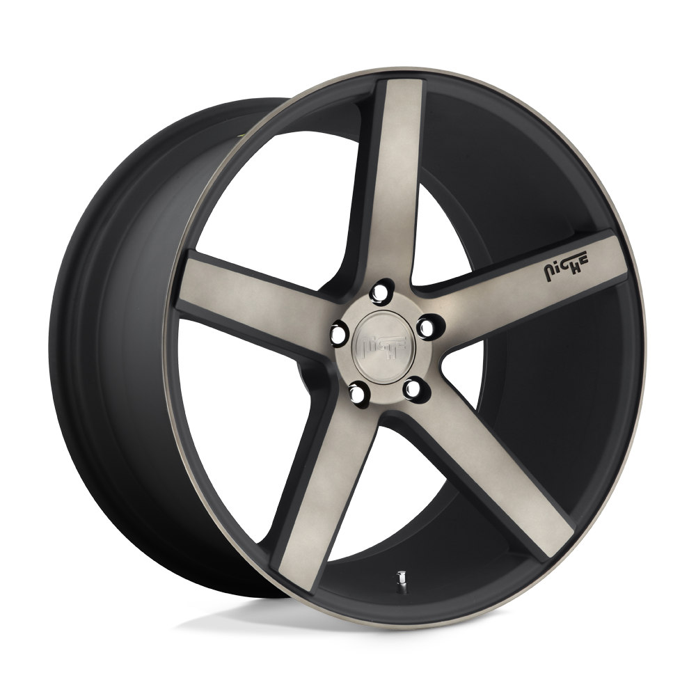 Niche 1PC M134 MILAN Black wheel