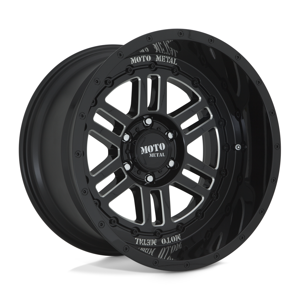 Moto Metal MO800 DEEP SIX Black wheel