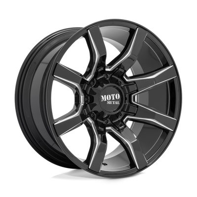 Moto Metal MO804 SPIDER Black wheel