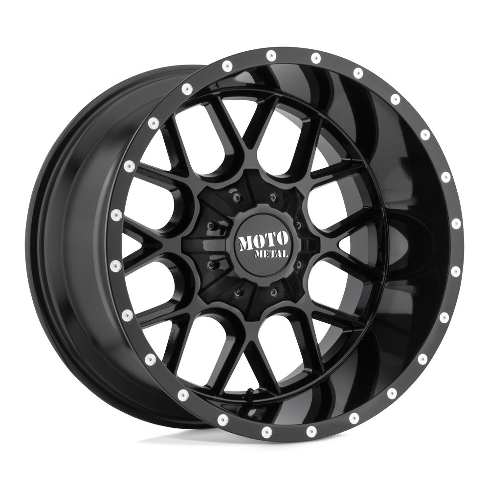 Moto Metal MO986 SIEGE Black wheel