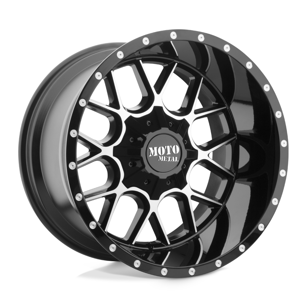 Moto Metal MO986 SIEGE Black wheel