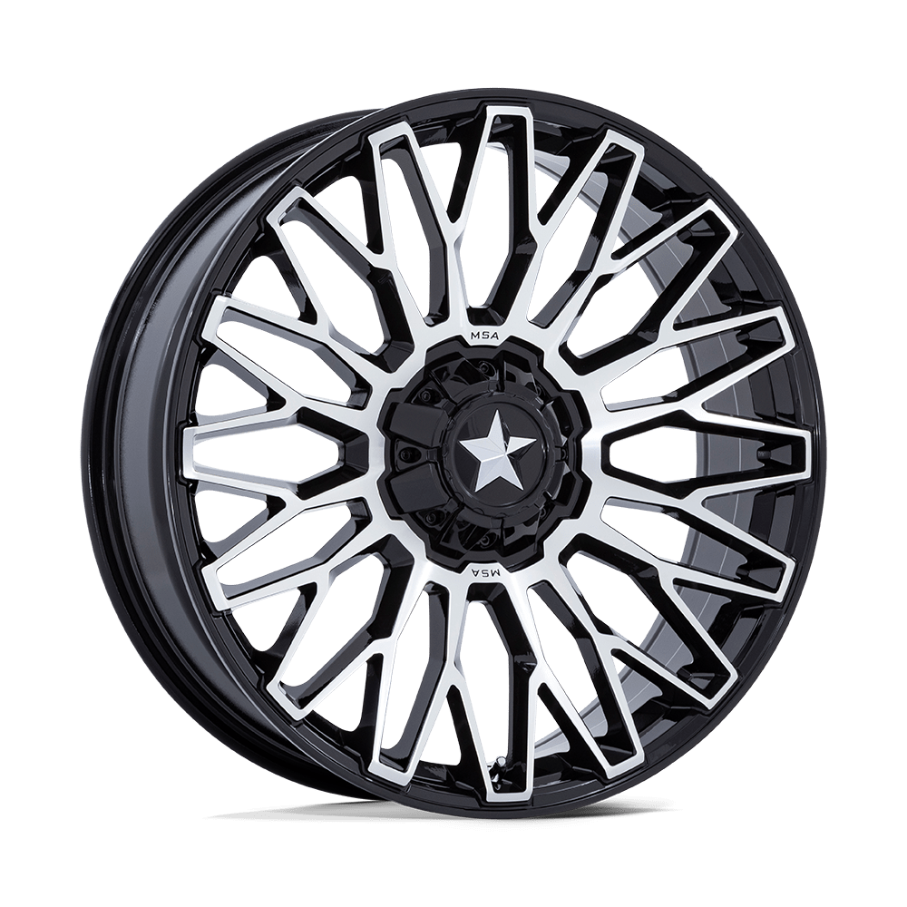 MSA Offroad Wheels M50 CLUBBER Black wheel