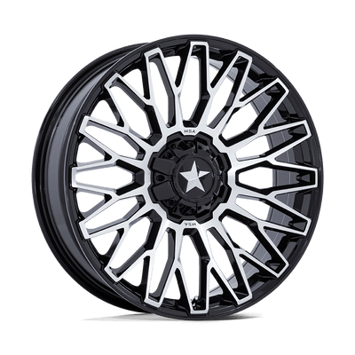 MSA Offroad Wheels M50 CLUBBER Black wheel