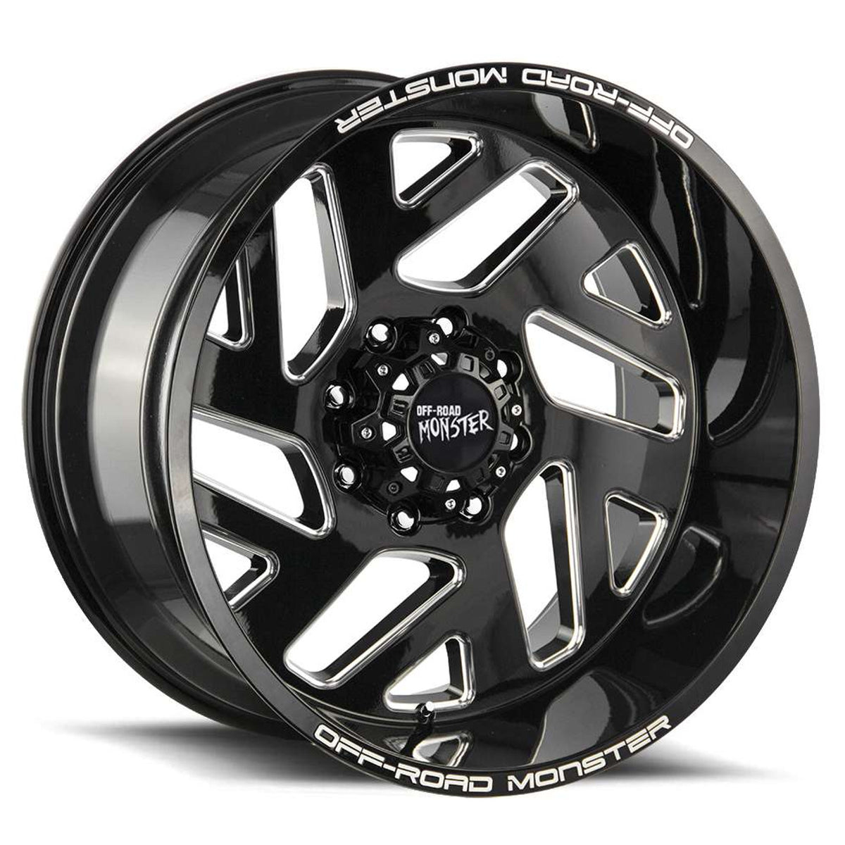 Off Road Monster M19 Black Milled wheel