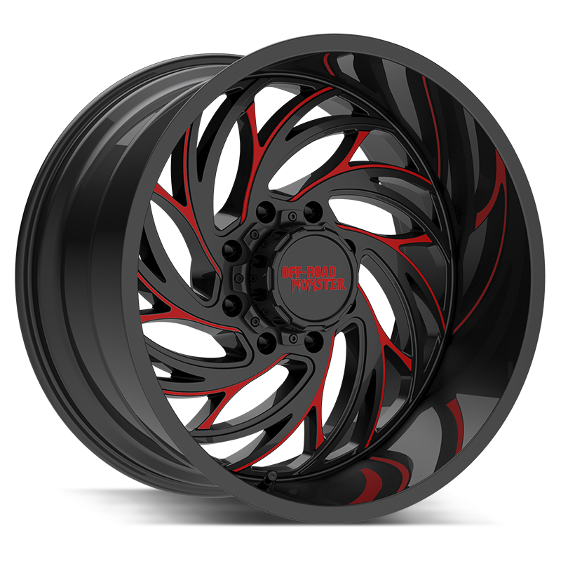 Off Road Monster M29 Black/Red wheel