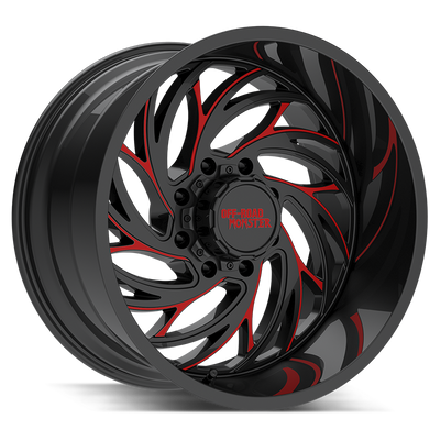 Off Road Monster M29 Black/Red wheel
