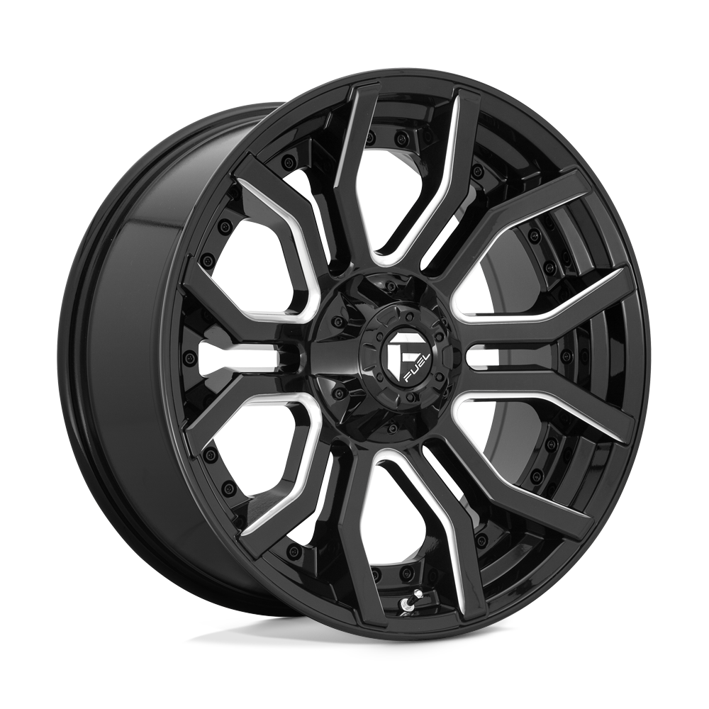 Fuel 1PC D711 RAGE Black wheel