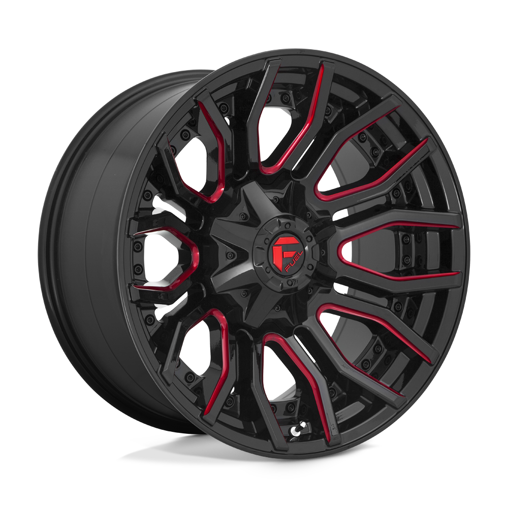 Fuel 1PC D712 RAGE Black wheel